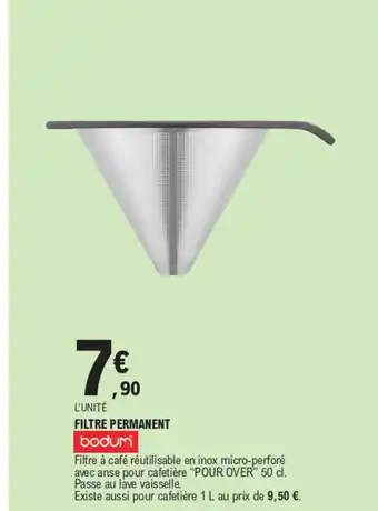 E.Leclerc FILTRE PERMANENT offre