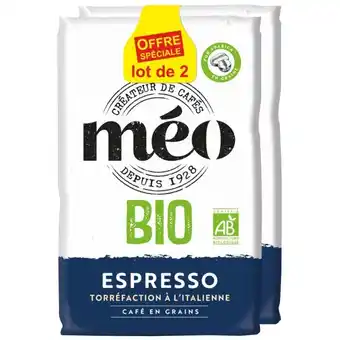 Auchan Café Grain Espresso Meo offre