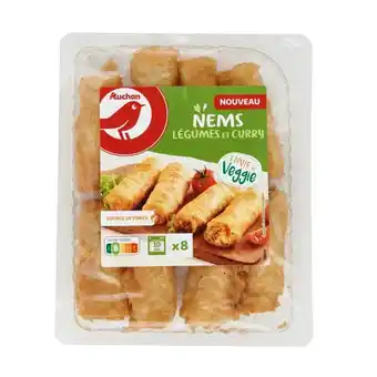 Auchan Nems Aux Légumes Et Curry Envie De Veggie Auchan offre