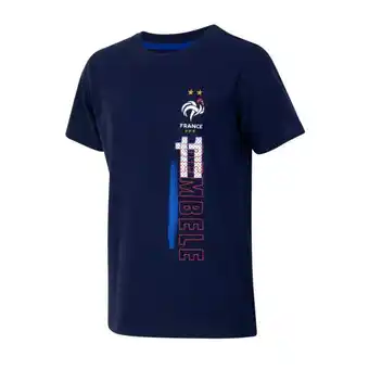 Auchan Tee Shirt Equipe De France Mbappe Enfant offre