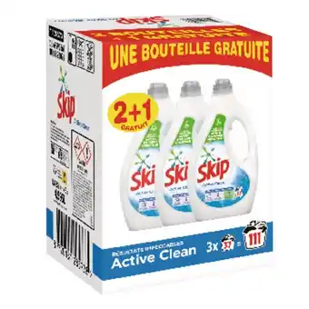 Auchan Lessive Liquide Active Clean Skip offre