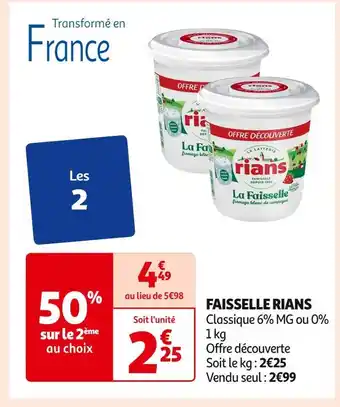 RIANS FAISSELLE