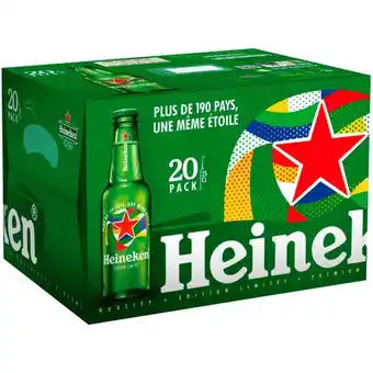 Auchan Bière Blonde Heineken offre