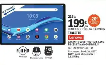 E.Leclerc Tablette offre