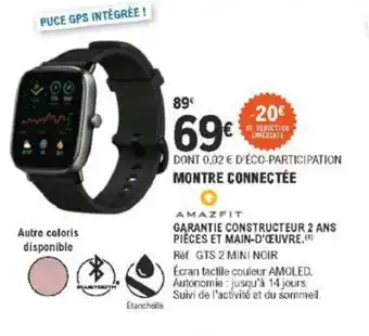 E.Leclerc Montre connectée offre
