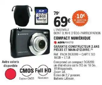 E.Leclerc Compact numérique offre