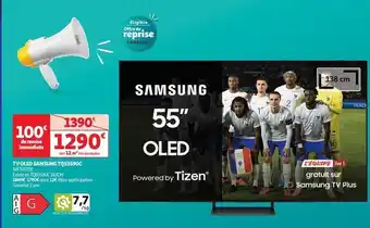 Auchan Samsung - tv oled tq55s90c offre