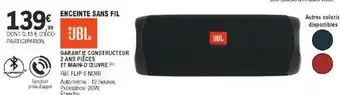 E.Leclerc Enceinte Sans Fil offre