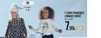 Orchestra T-shirt manches longues noué offre