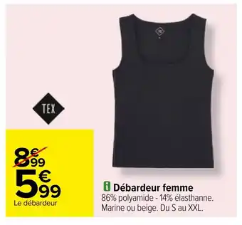 Carrefour Débardeur femme offre
