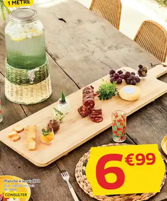 Gifi Planche à servir XXL offre