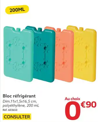 Gifi Bloc réfrigérant offre