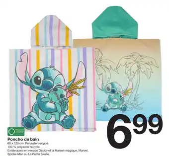 Zeeman Poncho de bain offre