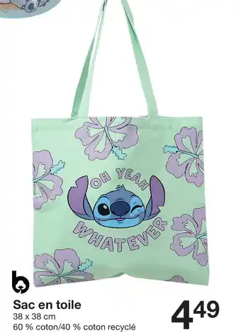 Zeeman Sac en toile offre