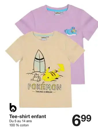 Zeeman Tee-shirt enfant offre