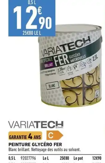 Brico Cash PEINTURE GLYCÉRO FER offre