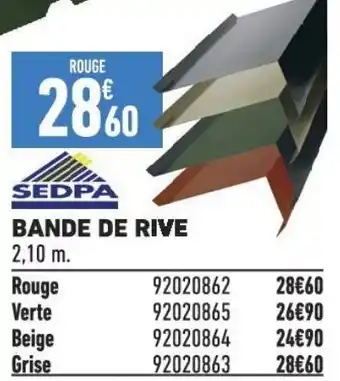 Brico Cash BANDE DE RIVE offre