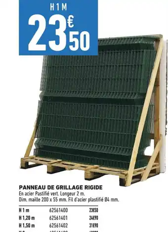 Brico Cash PANNEAU DE GRILLAGE RIGIDE offre