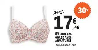 SOUTIEN- GORGE AVEC ARMATURES