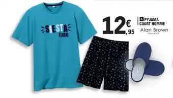 E.Leclerc PYJAMA COURT HOMME offre