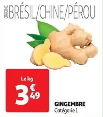 Auchan GINGEMBRE offre