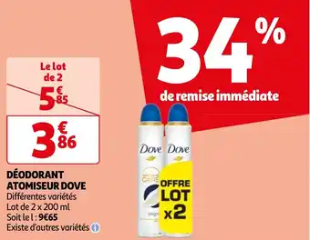 DÉODORANT ATOMISEUR DOVE