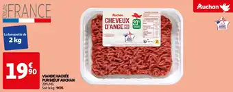 Auchan VIANDE HACHÉE PUR BOEUF AUCHAN offre