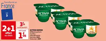 Auchan ACTIVIA SAVEUR offre