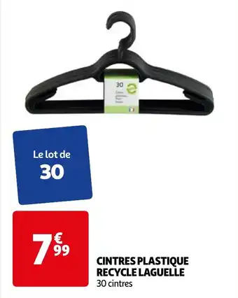 Auchan CINTRES PLASTIQUE RECYCLE LAGUELLE offre