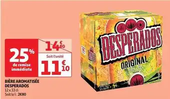 Mademoiselle Bio Desperados - bière aromatisée offre