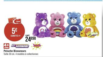 Géant Casino Splash peluche bisounours offre