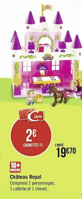 Géant Casino Château royal offre