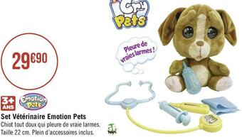 Géant Casino Set vétérinaire emotion pets offre