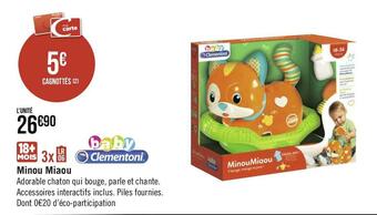Clementoni minou miaou