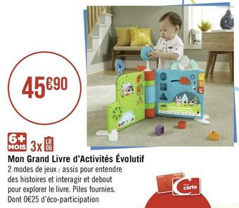 Mon grand livre d’activités évolutif