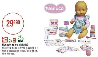 Nenuco nenuco, tu es malade?