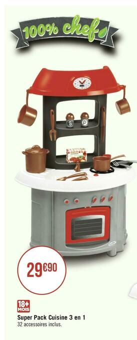 Géant Casino Super pack cuisine 3 en 1 offre