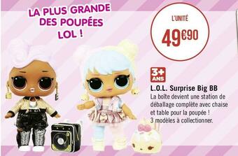 Géant Casino L.o.l. surprise l.o.l. surprise big bb offre