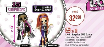 Géant Casino L.o.l. surprise omg dance offre