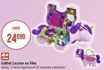 Géant Casino Coffret licorne en fête offre