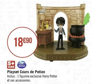 Playset cours de potion