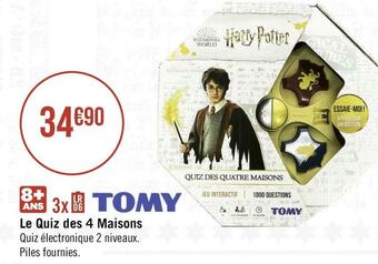 Tomy le quiz des 4 maisons