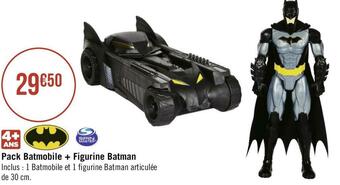 Pack batmobile + figurine batman