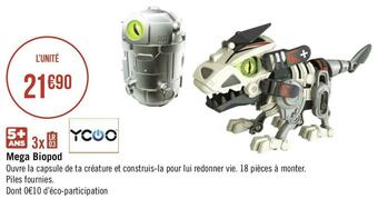 Géant Casino Yoco mega biopod offre