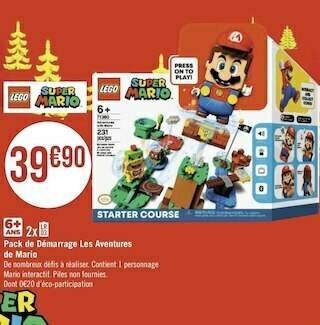 Lego pack de démarrage les aventures de mario