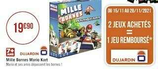 Géant Casino Mario kart mille bornes mario kart offre
