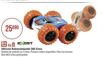 Géant Casino Exost véhicule radiocommandé 360 cross offre