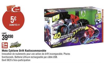 Maisto moto cyklone drift radiocommandée