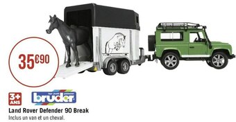 Géant Casino Bruder land rover defender 90 break offre