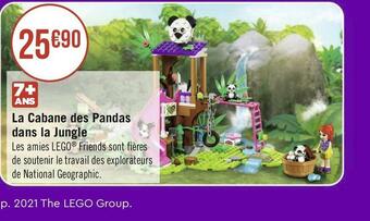 La cabane des pandas dans la jungle